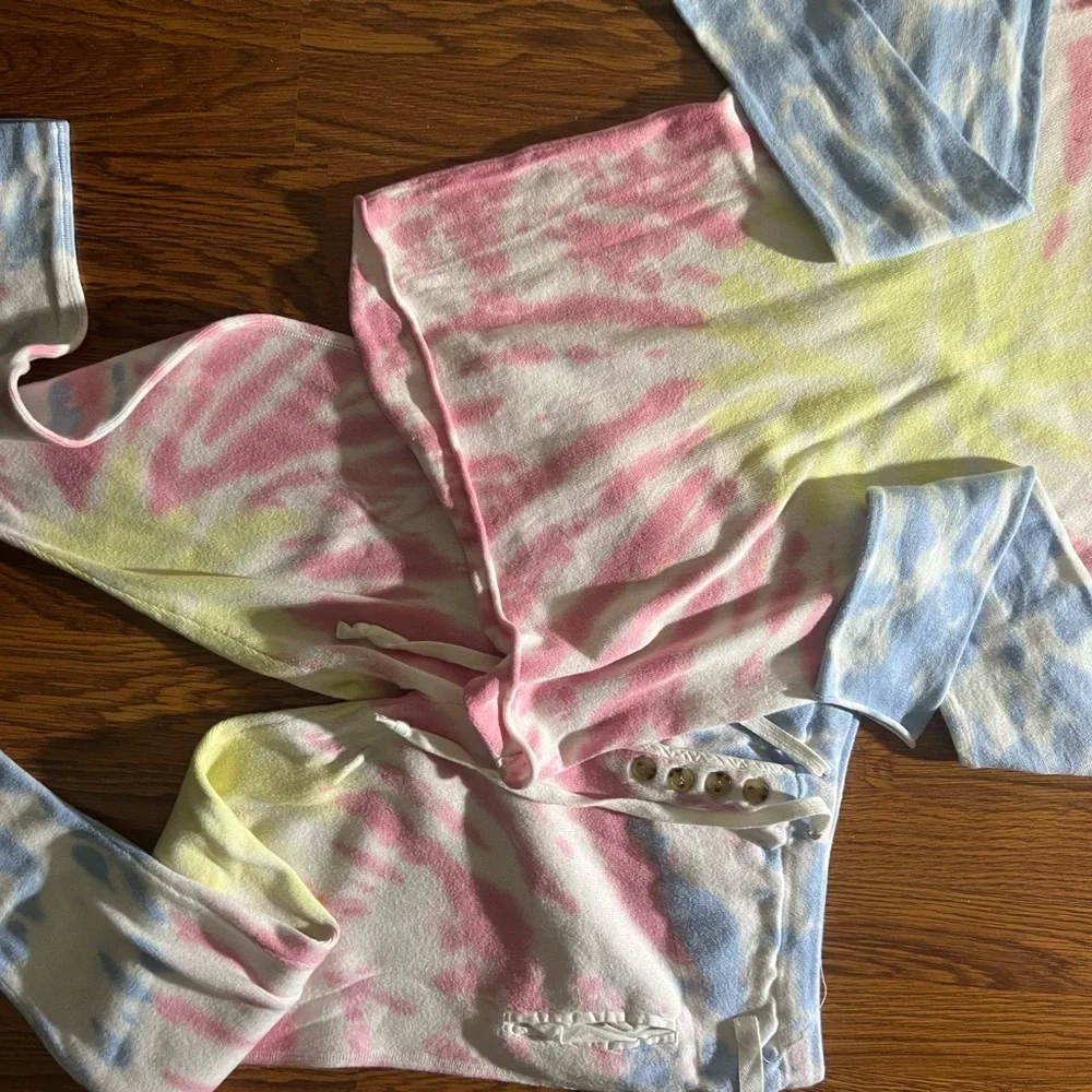 COORD SET 525 America Tie Dye Matching Co-Ord Sweater‎ and Joggers Set !@**##
